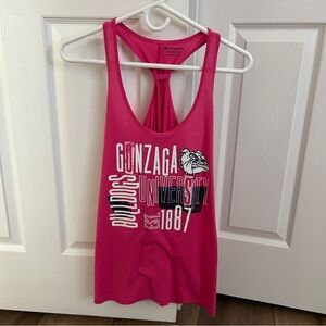 Champion Women's Pink Gonzaga Bulldogs Tank Top